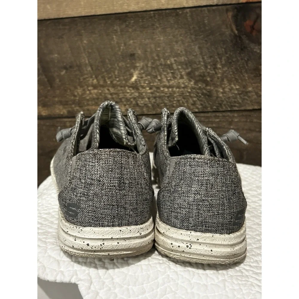 Skechers Mens Streetwear Memory Foam Relaxed Fit Shoe Gray‎ Size 9
